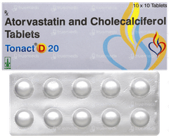 Tonact D 20 Tablet 10 Tonact D 20 Tablet 10