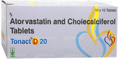 Tonact D 20 Tablet 10