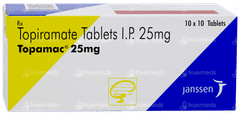 Topamac 25mg Tablet 10 Topamac 25mg Tablet 10