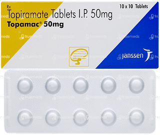 Topamac 50mg Tablet 10