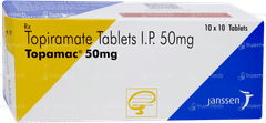 Topamac 50mg Tablet 10 Topamac 50mg Tablet 10