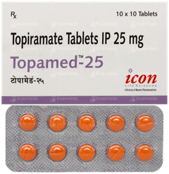Topamed 25 Tablet 10 Topamed 25 Tablet 10