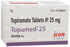 Topamed 25 Tablet 10 Topamed 25 Tablet 10