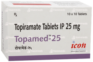 Topamed 25 Tablet 10