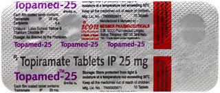 Topamed 25 Tablet 10