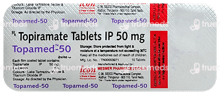 Topamed 50 Tablet 10