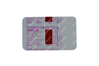 Topaz 25 MG Tablet 15