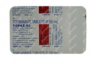 Topaz 50 MG Tablet 15