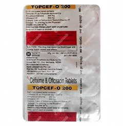 Topcef O 200 Tablet 10 Topcef O 200 Tablet 10