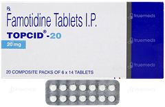 Topcid 20 Tablet 14 Topcid 20 Tablet 14