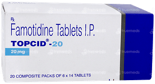 Topcid 20 Tablet 14