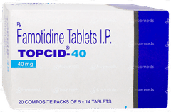 Topcid 40 Tablet 14 Topcid 40 Tablet 14
