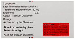 Toperizone 150 Tablet 10 Toperizone 150 Tablet 10