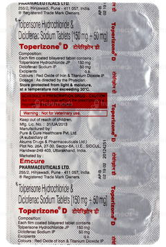 Toperizone D Tablet 10