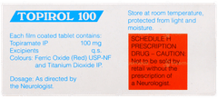 Topirol 100 Tablet 10 Topirol 100 Tablet 10