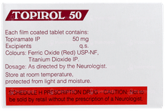 Topirol 50 Tablet 10 Topirol 50 Tablet 10
