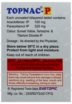 Topnac P Tablet 10
