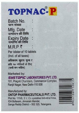 Topnac P Tablet 10