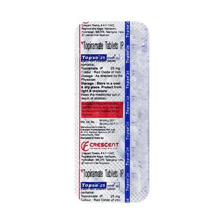 Topse 25 Mg Tablet 10
