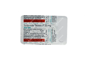 Tor 20 MG Tablet 15