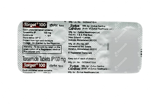 Torget 100 MG Tablet 10