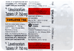 Torleva 750 Tablet 10 Torleva 750 Tablet 10