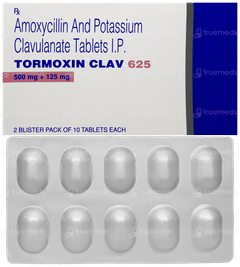 Tormoxin Clav 625 Tablet 10 Tormoxin Clav 625 Tablet 10