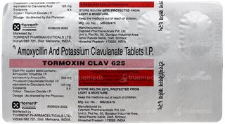 Tormoxin Clav 625 Tablet 10