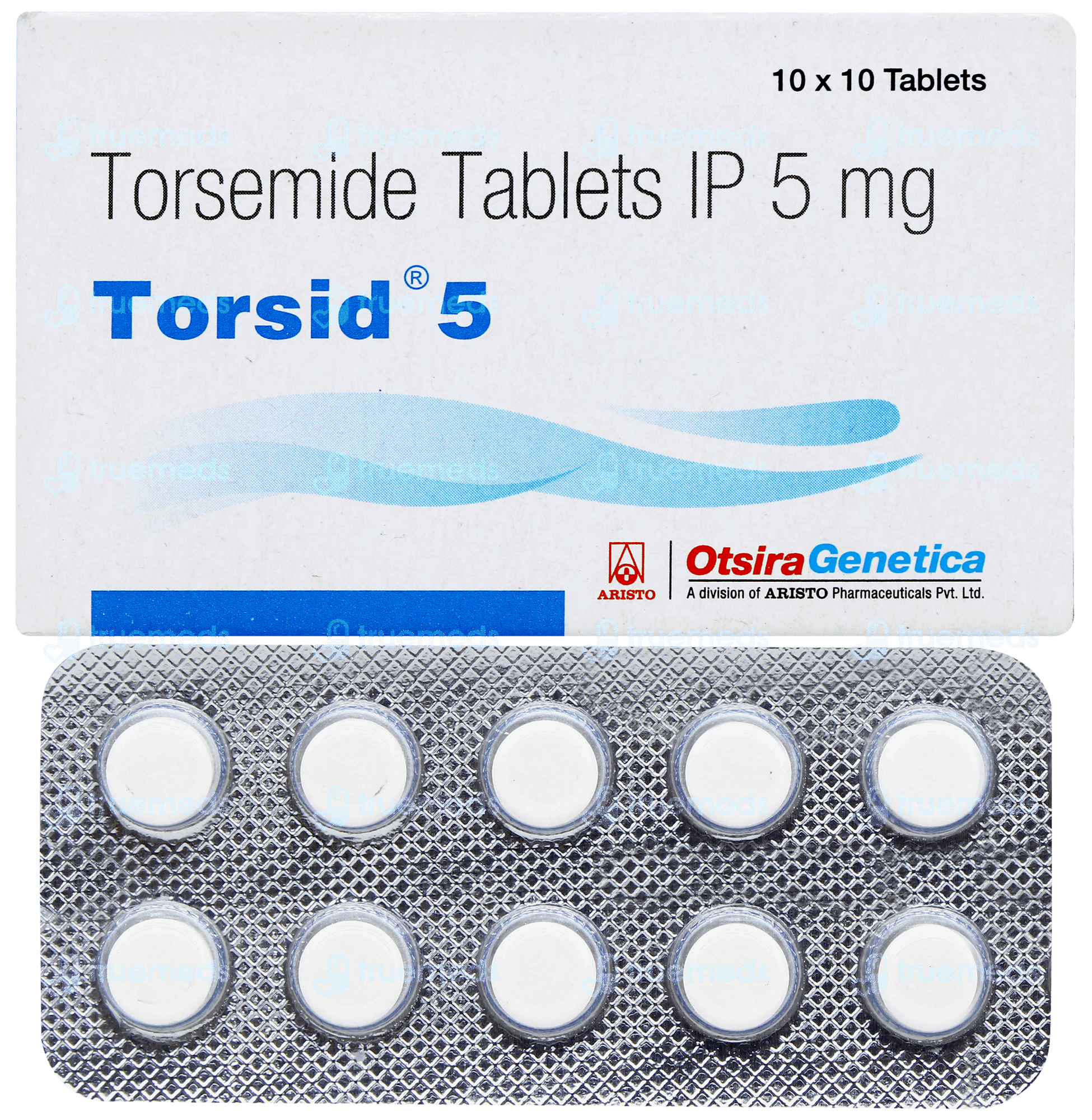 Torsid 5 Mg Tablet 10 - Uses, Side Effects, Dosage, Price | Truemeds