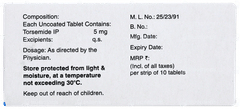 Torsid 5 Tablet 10 Torsid 5 Tablet 10