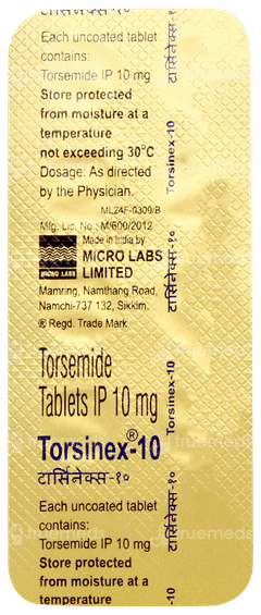 Torsinex 10 Tablet 10