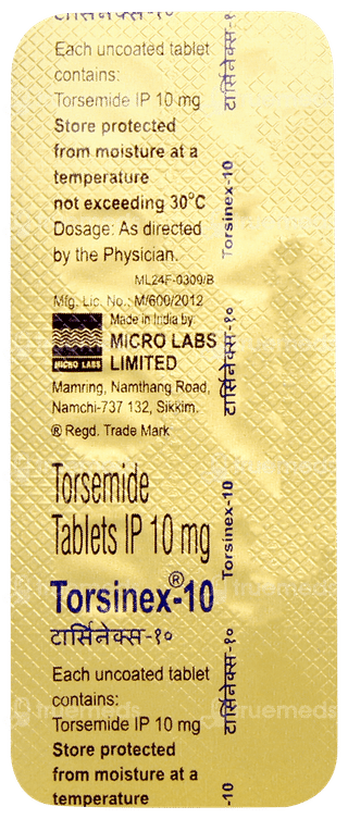 Torsinex 10 Tablet 10