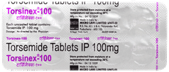 Torsinex 100 Tablet 10 Torsinex 100 Tablet 10
