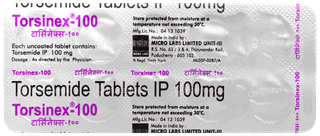 Torsinex 100 Tablet 10
