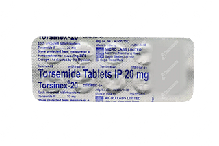 Torsinex 20 MG Tablet 10