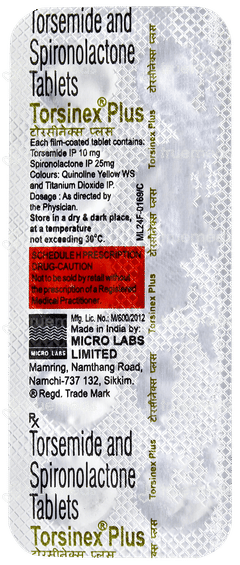 Torsinex Plus Tablet 10