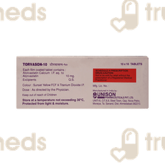 Torvason 10 Tablet 10 Torvason 10 Tablet 10