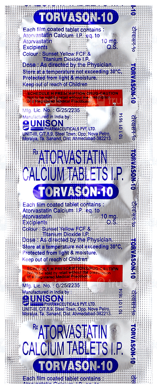 Torvason 10 Tablet 10