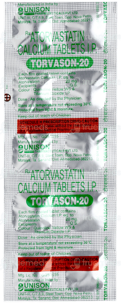 Torvason 20 Tablet 10 Torvason 20 Tablet 10