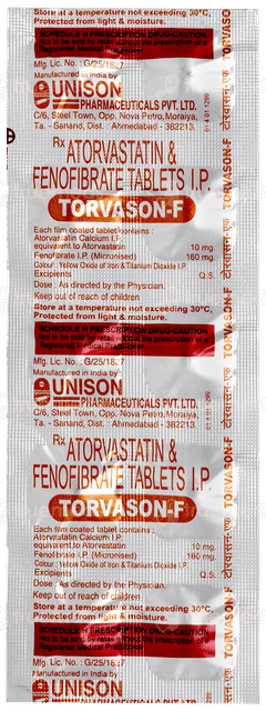 Torvason F Tablet 10