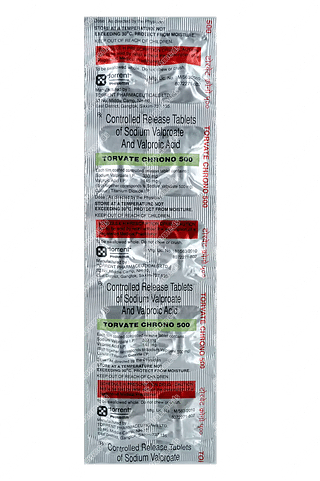 Torvate Chrono 500 MG Tablet Cr 10