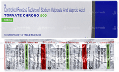 Torvate Chrono 500 Tablet 10