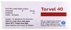 Torvel 40 Tablet 10