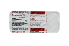 Torvigress 20 Tablet 10 Torvigress 20 Tablet 10