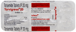 Torvigress 20 Tablet 10