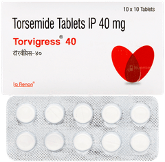 Torvigress 40 Tablet 10 Torvigress 40 Tablet 10