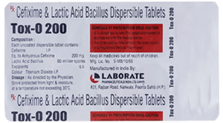 Tox O 200 Tablet 10
