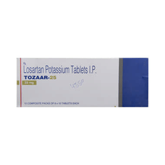 Tozaar 25 Tablet 10 Tozaar 25 Tablet 10