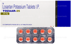 Tozaar 25 Tablet 10 Tozaar 25 Tablet 10