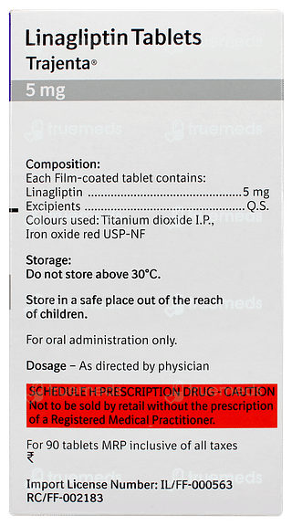 Trajenta 5mg Tablet 10